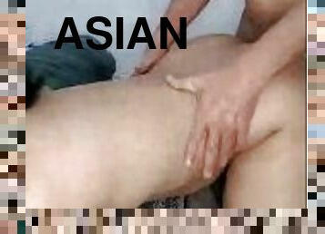 asia, orgasme, vagina-pussy, muncrat, permainan-jari