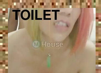 asia, mandi, amatir, cumshot-keluarnya-sperma, thailand, toilet, tato