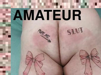 amateur, hardcore, esclave, salope, fétiche, douleur, maîtresse, fessée, tatouage