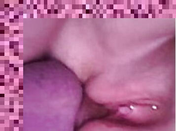 Close up pussy fucking sub slut