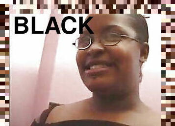 Black BBW with a perfect smile