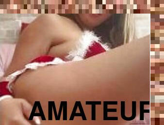 cul, masturbation, chatte-pussy, amateur, anal, jouet, blonde, coquine, bout-a-bout, solo