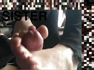 Nut busters sisters records herself fooling around with exhusbands small penis son