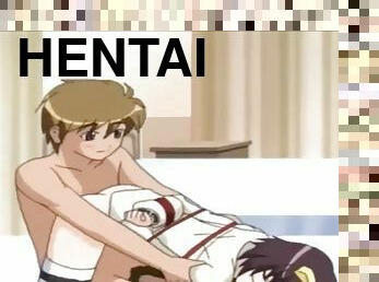 teta-grande, anal, chupanços, hardcore, penetração-de-braço, anime, hentai, irmã