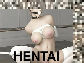 bdsm, hentai, røv-butt, hollandsk, bondage