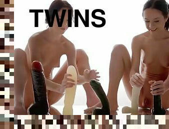 Dildo addict twins