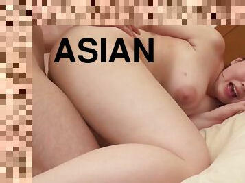 asiatique, gros-nichons, chatte-pussy, femme, énorme-bite, milf, japonais, mari, horny, naturel