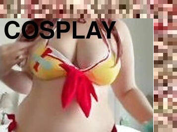 ????? Inugami Korone Bikini Cosplay