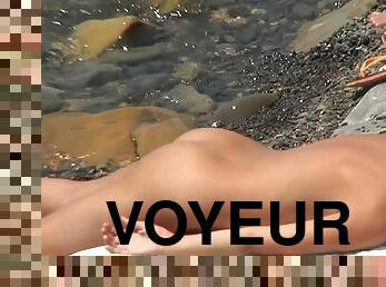 nudiste, en-plein-air, babes, cam, plage, voyeur, horny, caché