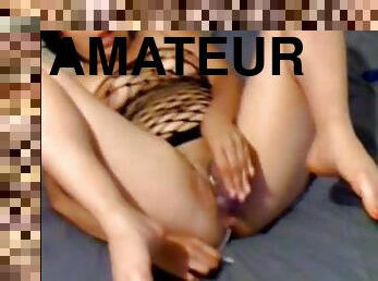 masturbation, vieux, orgasme, amateur, anal, granny, gode, plus-agée