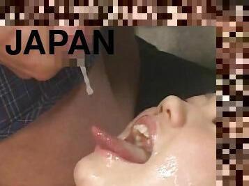 Japanese hottie drilled and filled