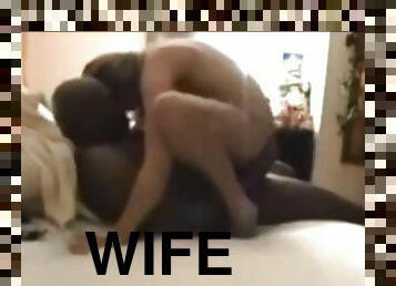 Homemade interracial wife