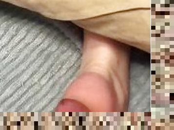 Busting a HUGE LOAD on NIKKIS SOLES ????????