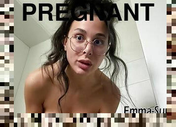Fully Sperm Pussy! Is She Pregnant Now?