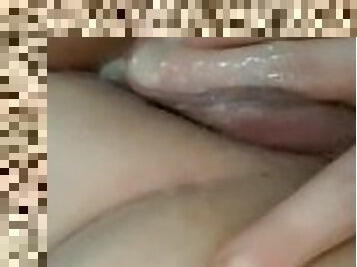 masturbação, orgasmo, cona-pussy, esguincho, amador, maduro, tiro-ao-alvo, bbw, sozinho