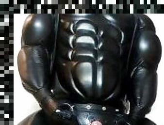 MuscleSuitMen - SMITIZEN MASK, LOAD CUM, MASTURBATION