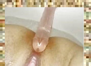 In the shower playing with my pussy and I cums