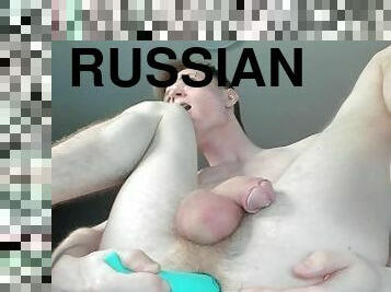 russisk, amatør, anal, legetøj, bøsse, hjemmelavet, webcam, solo, twink