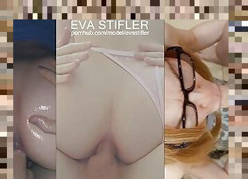 Intensive selection of split-screen bindings EVA STIFLER with anal #PMV