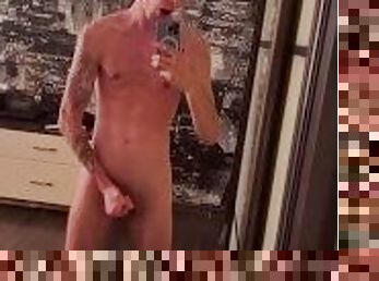 masturbation, gay, secousses, décapage, ejaculation, solo, minet