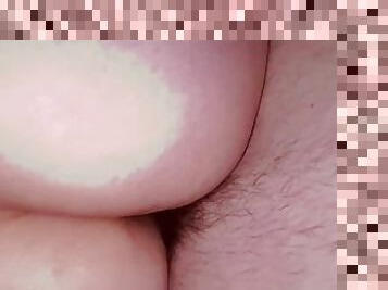 Big Ass tight wet Milf close up POV Lips grabbing big dick