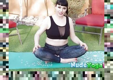 Curvy Alt Beauty Lita Lecherous Strips For Nude Yoga
