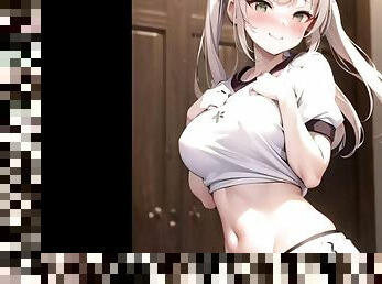 gros-nichons, public, babes, ejaculation-sur-le-corps, japonais, anime, hentai, mignonne, uniformes