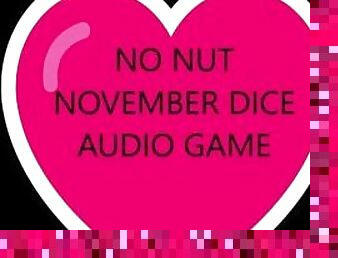 no nut november audio dice game