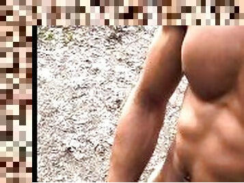 masturbation, public, amateur, énorme-bite, ados, black, point-de-vue, solo, musclé, salle-de-gym