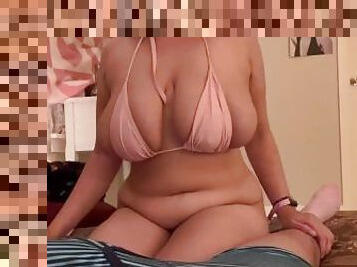 Huge Titty Slut gets fucked and creampied. Please breed me and use me