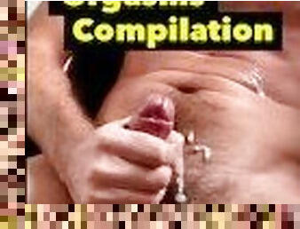 Intense cumshot compilation