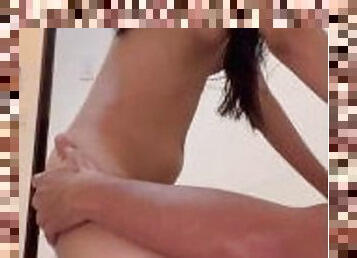 orgasmo, amador, babes, caseiro, casal, namorada, excitante, cavalgando, cowgirl, filipina