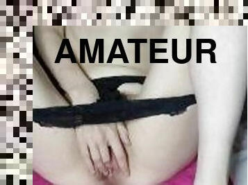 Swedish mom solo masturbation with buttplug