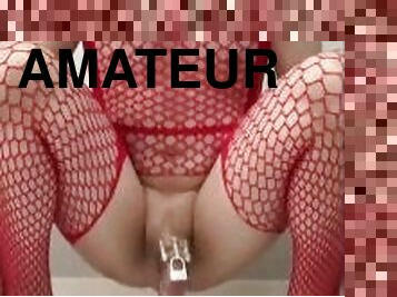 onani, amatør, anal, udløsning, spiller, bdsm, slave, sperm, knepning-fucking, maskiner