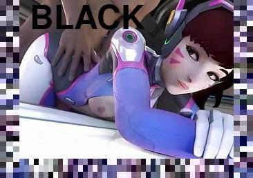 Black guy drills futa d.va