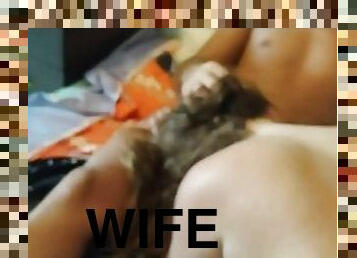 Not Faithful Wife Fucks With Husband And Lover, Real Homemade Fuck Doggystyle And Blowjob