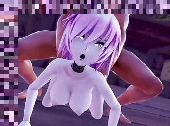 ?MMD R-18 SEX DANCE?HOT GIRL RIDES ON BIG COCK INTENSE CHOCOLATE???????[MMD R-18]