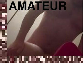 levrette, chatte-pussy, amateur, ébène, interracial, milf, maison, ejaculation-interne, black, couple