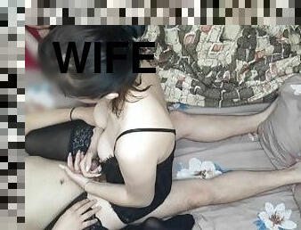 selingkuh, vagina-pussy, isteri, amatir, sayang, handjob-seks-dengan-tangan-wanita-pada-penis-laki-laki, bertiga, ganda, stocking-stockings, fetish-benda-yang-dapat-meningkatkan-gairah-sex