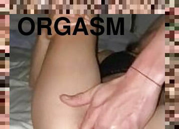 orgasme, vagina-pussy, muncrat, amatir, anal, sayang, pasangan, permainan-jari, inggris, basah