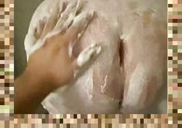 BBW MILF Hanna Saito Takes a shower and more