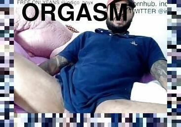 masturbação, orgasmo, esguincho, amador, tiro-ao-alvo, excitante, sozinho