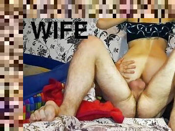 pesta, vagina-pussy, rusia, guru, isteri, blowjob-seks-dengan-mengisap-penis, buatan-rumah, bertiga, stocking-stockings, suami