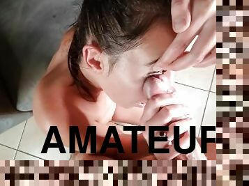 amador, anal, tiro-ao-alvo, adolescente, caseiro, suja, pov, facial, ejaculação, pequeno