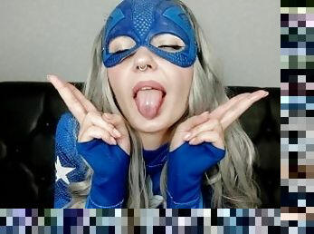 Stargirl cosplay - ahegao and fun