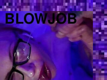 blowjob cum on face