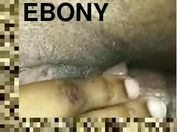 Ebony Creampie