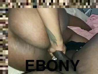 Crazy flexible Ebony step daughter