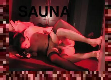 Anal Sex In A Swinger Sauna