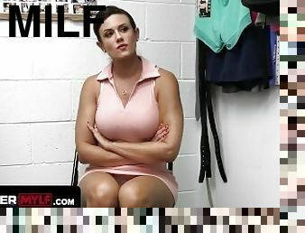 Fit Shoplyfter Milf Gets Stripped And Cavity Searched In The Back Office Of The Security Guard
